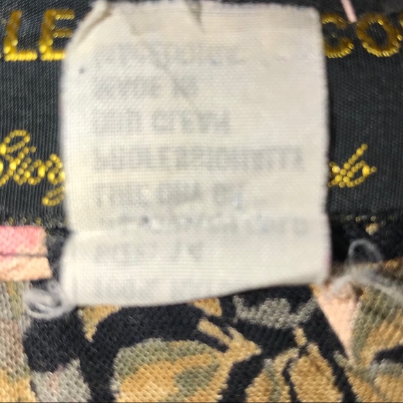 Vintage 1990s Floral Button Down Skirt - Picture 6 of 9